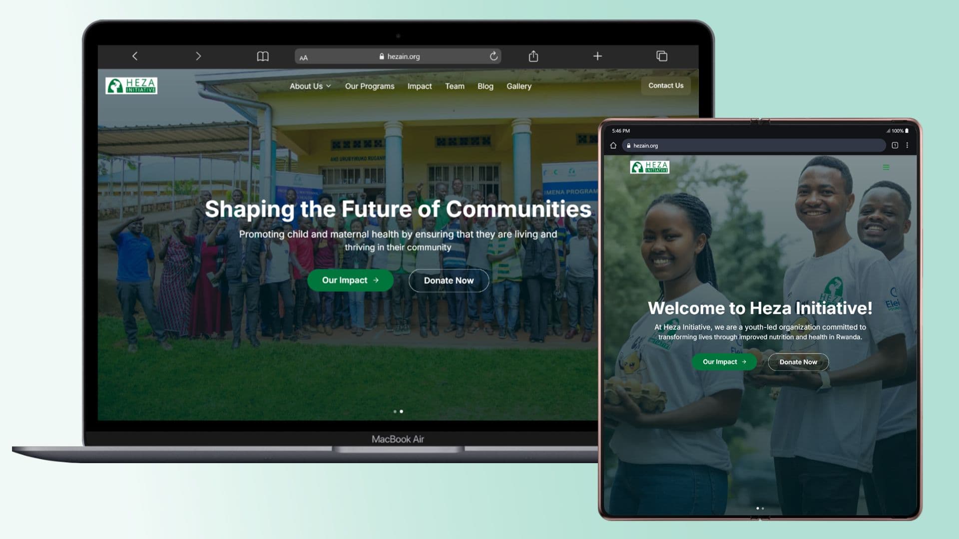 Heza Initiative - Website